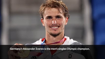 Скачать видео: Alexander Zverev is the men's singles Olympic champion