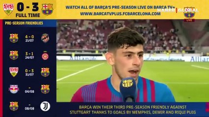 Barcelonalı Yusuf Demir'den ilk gol yorumu: İnanılmaz bir duygu