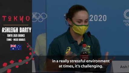 Barty backs counterpart Djokovic - 'pressure is a privilege'