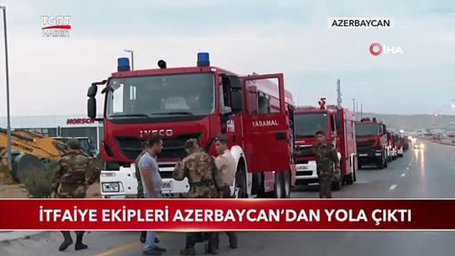 Türkiye Yanıyor, Kardeş Ülke Söndürmeye Koşuyor... Azerbaycan'dan İftaiye Desteği!