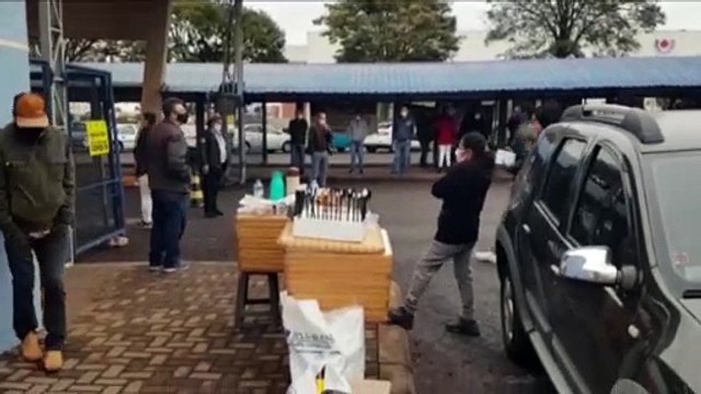 Vestibular Unioeste: Com abertura dos portões, movimentação é grande