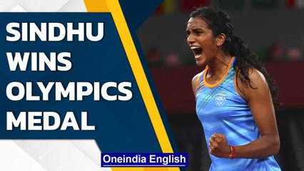 Télécharger la video: PV Sindhu wins Bronze Medal at Tokyo Olympics 2020| Oneindia News