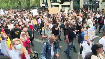 Plans for vaccine passes provoke protests in France, Switzerland and Italy