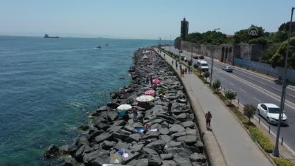 Drone - Marmara Bölgesi'nde hava sıcaklıkları mevsim normallerinin 4 ila 8 derece üzerine çıkacak