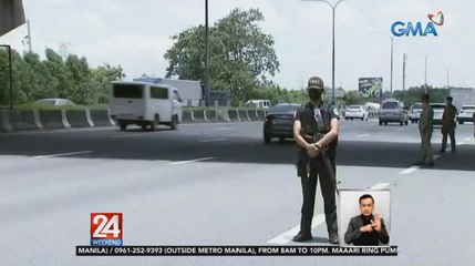 Pagbabantay sa quarantine checkpoints sa NCR Plus bubble, hinigpitan na bago ang ECQ | 24 Oras Weekend