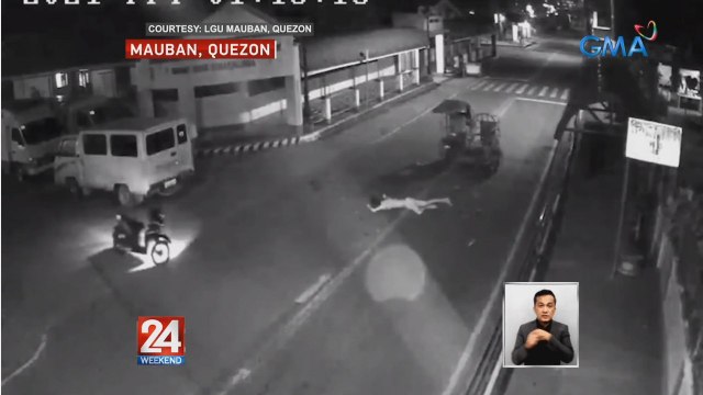 Rider, tumilapon matapos sumalpok sa tricycle | 24 Oras Weekend