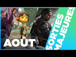GHOST OF TSUSHIMA DIRECTOR’S CUT, NEW WORLD, 12 MINUTES... LES JEUX MAJEURS D'AOÛT !