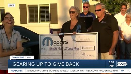 Ronald McDonald House receives donation from Mopars of Bakersfield