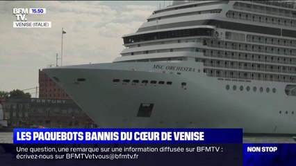 Les paquebots de croisière sont interdits dans le centre historique de Venise à partir de ce dimanche