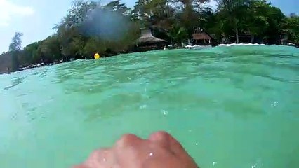 Typical day in Aao Pai Beach, Koh Samet, Thailand