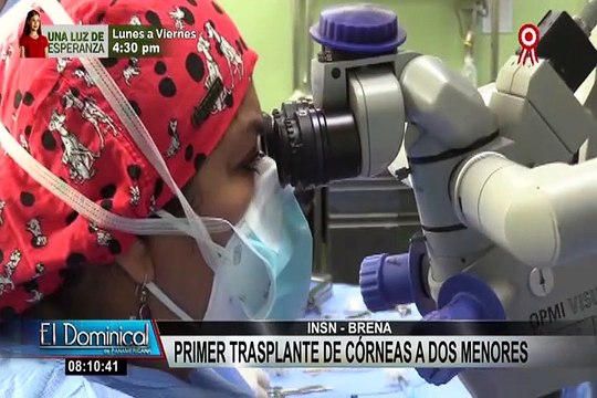 INSN Breña: realizan los primeros trasplantes de córneas a dos menores