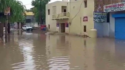 Download Video: Heavy rain leads to waterlogging in Jharkhand, Rajasthan