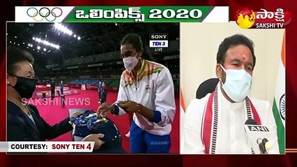 పీవీ సింధు కు కేంద్రమంత్రి కిషన్ రెడ్డి  అభినందనలు