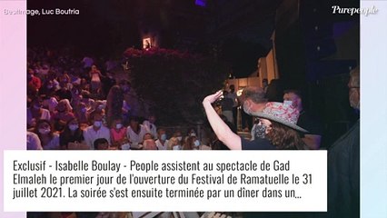 Isabelle Boulay et Eric Dupond-Moretti : Rare apparition du couple, décontracté à Ramatuelle