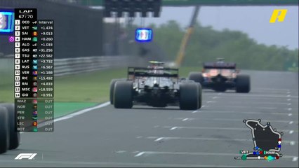 هاميلتون يواصل التقدم والضحية ساينز سائق فيراري هذه المرة