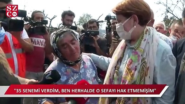 Yangında evi yanan Urkiya Özer: Çalışa çalışa, tırnaklarımla kazıya kazıya 35 senemi verdim