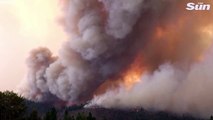 Dixie wildfire tears through California as inferno burns 250k acres