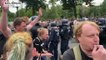A Berlin, manifestation illégale contre les restrictions sanitaires