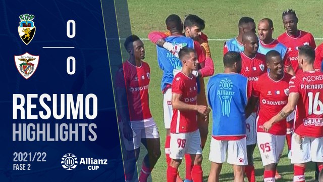 Highlights: SC Farense 0-0 Santa Clara (Taça da Liga 21/22 - 2ª Fase)