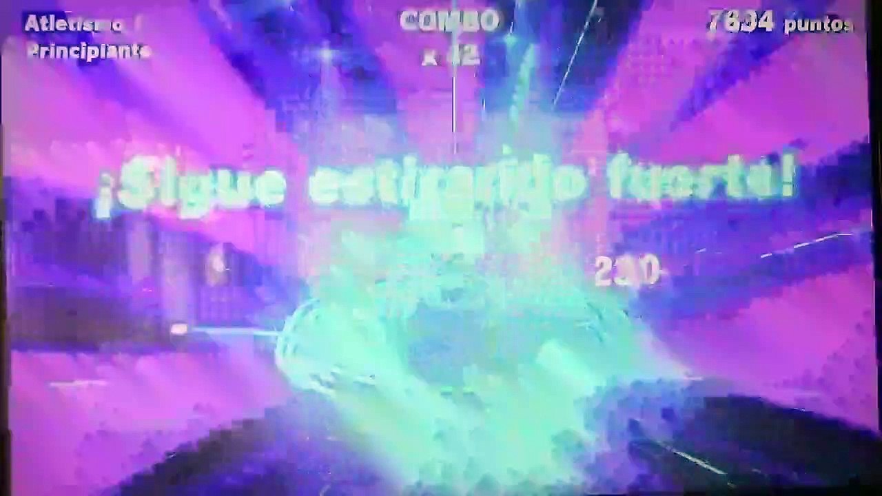 Ring Fit Adventure Extras #4: Minijuego de Ritmo Brazos y Piernas Dificultad Principante