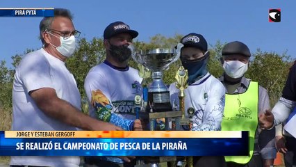 Se realizó el campeonato de pesca de la piraña