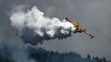 Avrupa Birliği'den gönderilen yangın söndürme uçakları sabah saatlerinde çalışmalara katılacak
