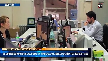 El Gobierno Nacional ya puso en marcha 30 líneas de créditos para PyMES