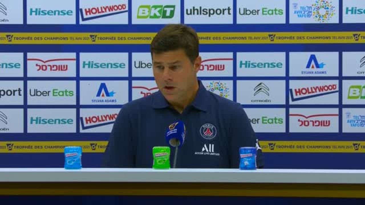 PSG - Pochettino : "La performance d'Hakimi a été bonne malgré les circonstances"