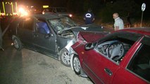 KAHRAMANMARAŞ - İki otomobil çarpıştı: 6 yaralı