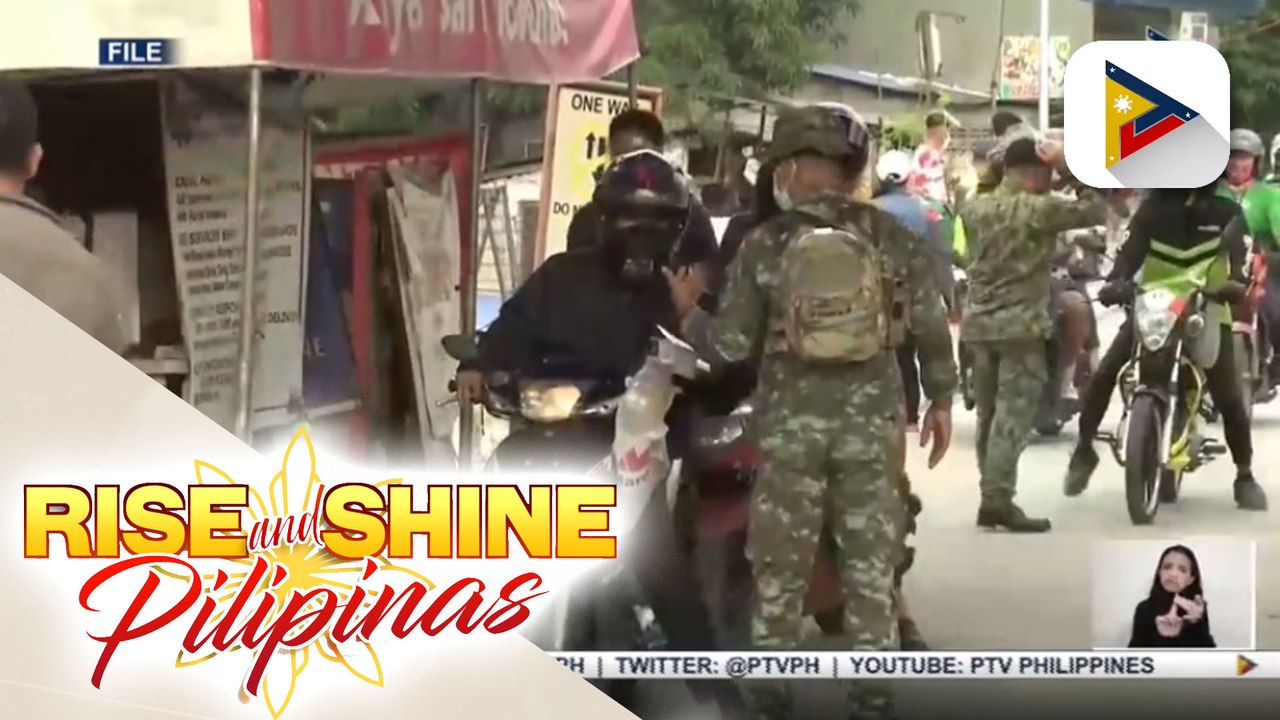 Pangulong Duterte, inaprubahan ang quarantine reclassification sa ilang lugar sa bansa; GCQ with heightened restrictions, paiiralin sa Cebu province