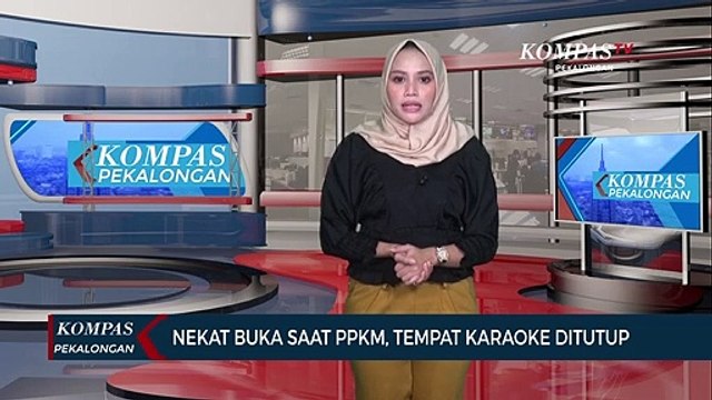 Nekat Buka Saat PPKM, Tempat Karaoke Ditutup