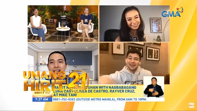 Unang Hirit: Waking up with Glaiza de Castro, Rayver Cruz and Mike Tan!