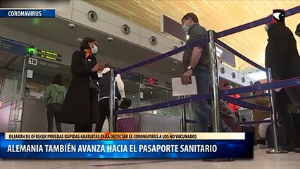 Alemania también avanza hacia el pasaporte sanitario