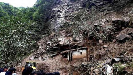 Mountain slipped in Chamba, part of road broken in Bharmour