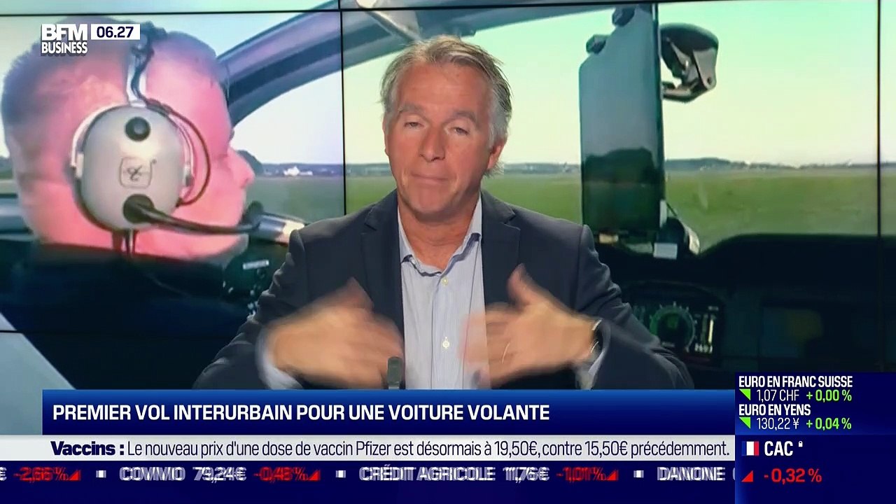 Culture Geek : Premier vol interurbain pour une voiture volante, par Anthony Morel et Frédéric Simottel - 02/08