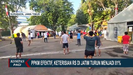 Pemerintah Sebut Keterisian Rumah Sakit Akibat Covid-19 Menurun