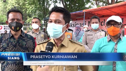 290 Warga Divaksin di Gerai Vaksinasi Merdeka Sawah Besar