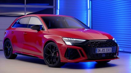 Audi RS 3 Exterior Design in Studio