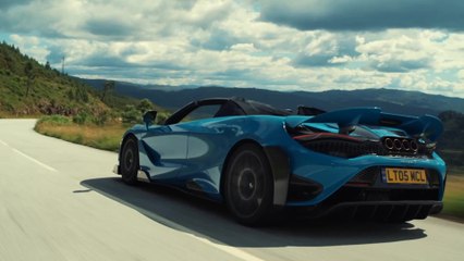 The new McLaren 765LT Spider Driving Video
