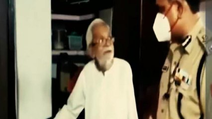 UP police came to rescue of elderly couple!