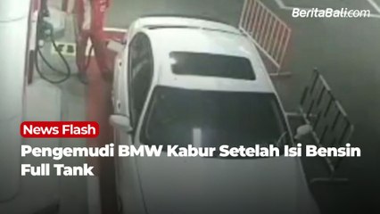 Pengemudi BMW Kabur Setelah Isi Bensin Full Tank, Petugas SPBU Ganti Rugi Rp 602.000