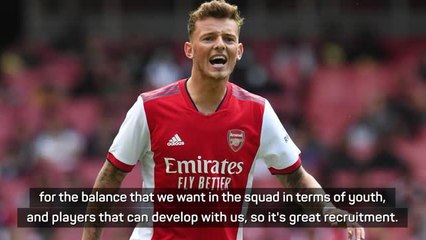 Arteta pleased with White's Arsenal debut