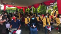 KAPOLRI SEPEKAN : Kapolri Launching Vaksinasi Merdeka di Polda Metro Jaya (3/3)