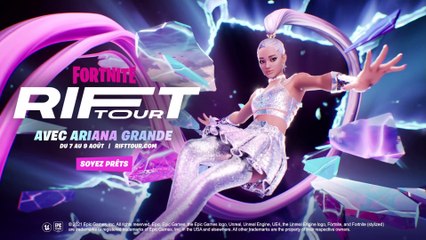 Fortnite - Bande-annonce du Rift Tour avec Ariana Grande