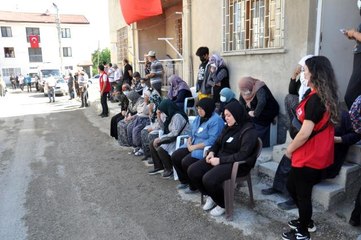 Orman şehidi memleketinde toprağa verildi