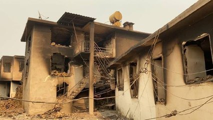 Manavgat'taki büyük yangın 6'ncı gününde (3)