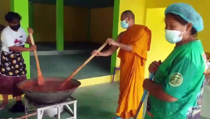 “บิณฑ์-เอกพันธ์ บรรลือฤทธิ์” คู่แฝดดารานักบุญสั่งซื้อทุเรียนกวนวัดเขาพระทอง 50 กก.