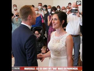 Le 18:18 - Première à Marseille : un mariage célébré en français et... en provençal !