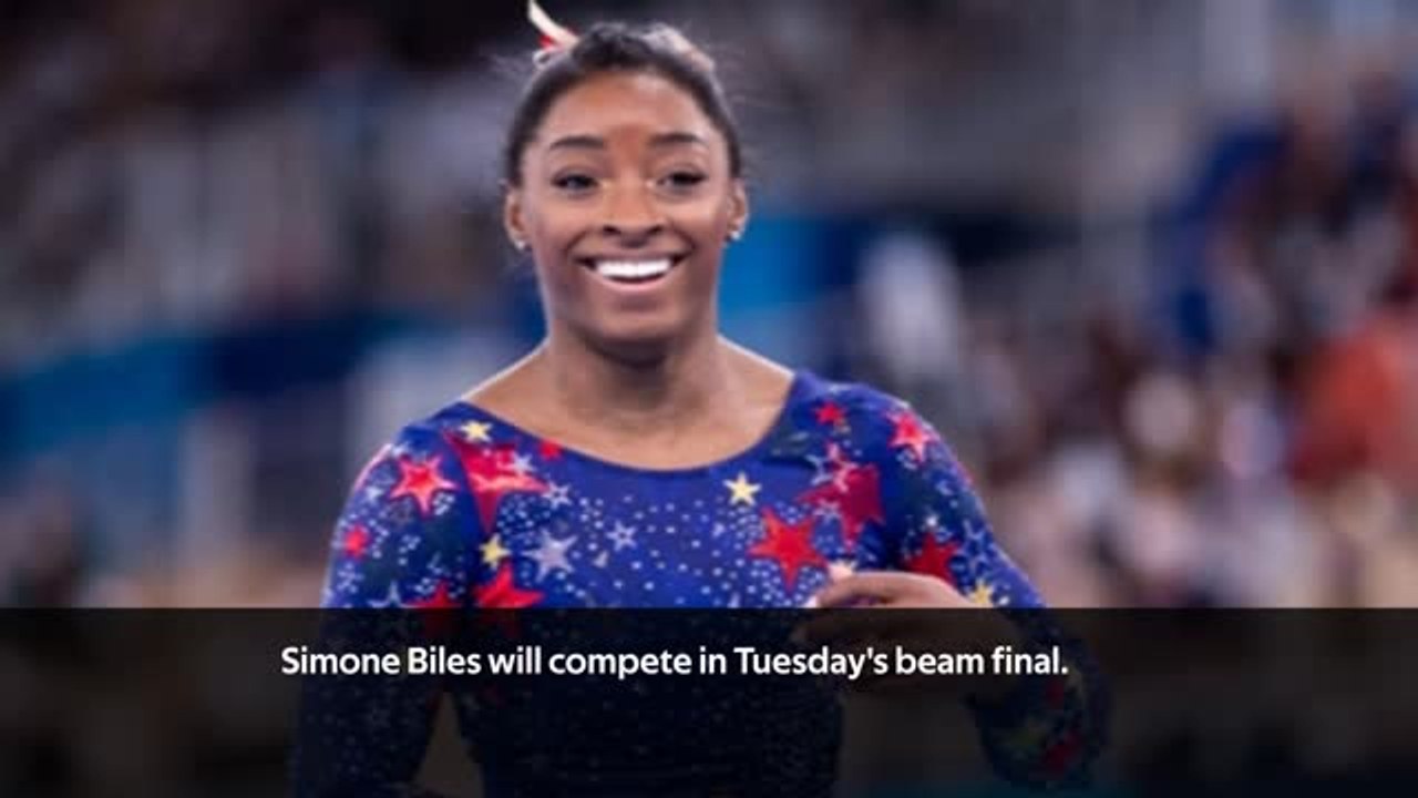 Simone Biles on start list for beam final