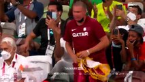 لاعب قطري يطلب مقاسمة الميدالية الذهبية مع منافسه في طوكيو 2020